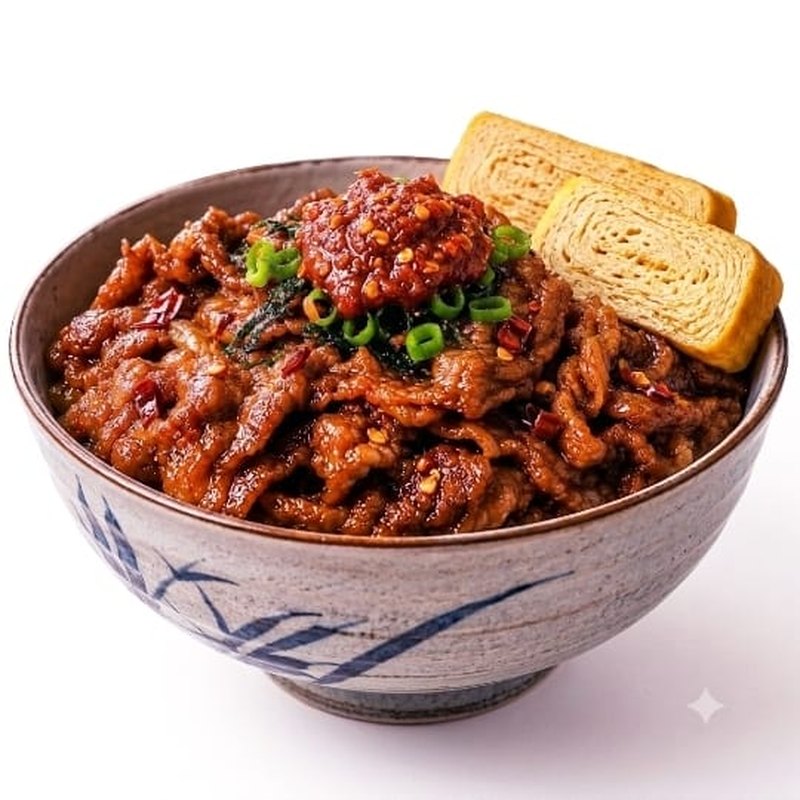 Spicy Gyu Don
